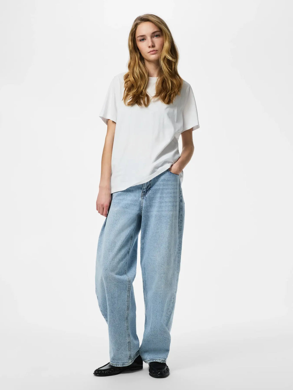 PIECES T-SHIRT RIA 17140802 NOOS Bright White
