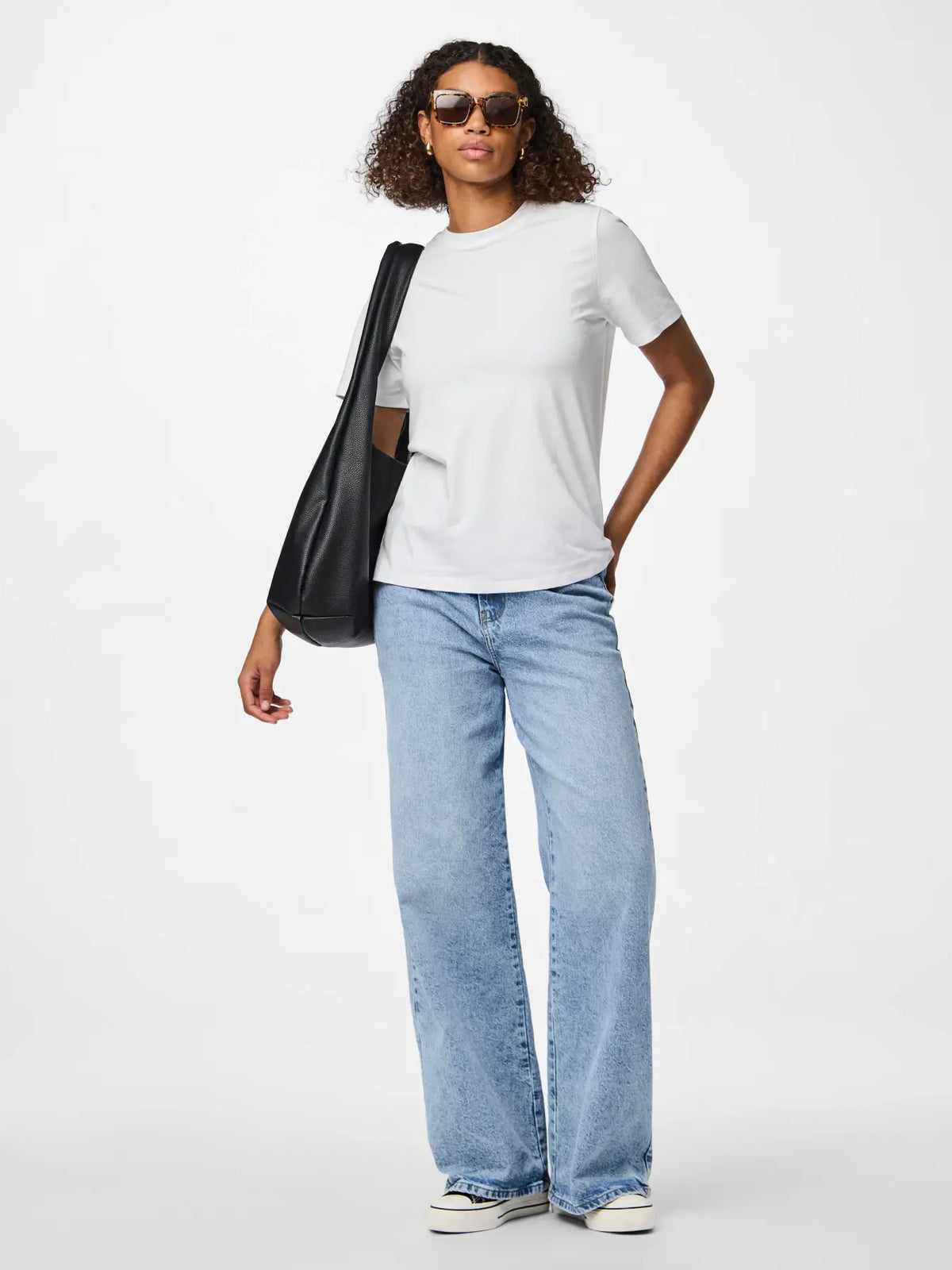 PIECES T-SHIRT RIA 17140802 NOOS Bright White
