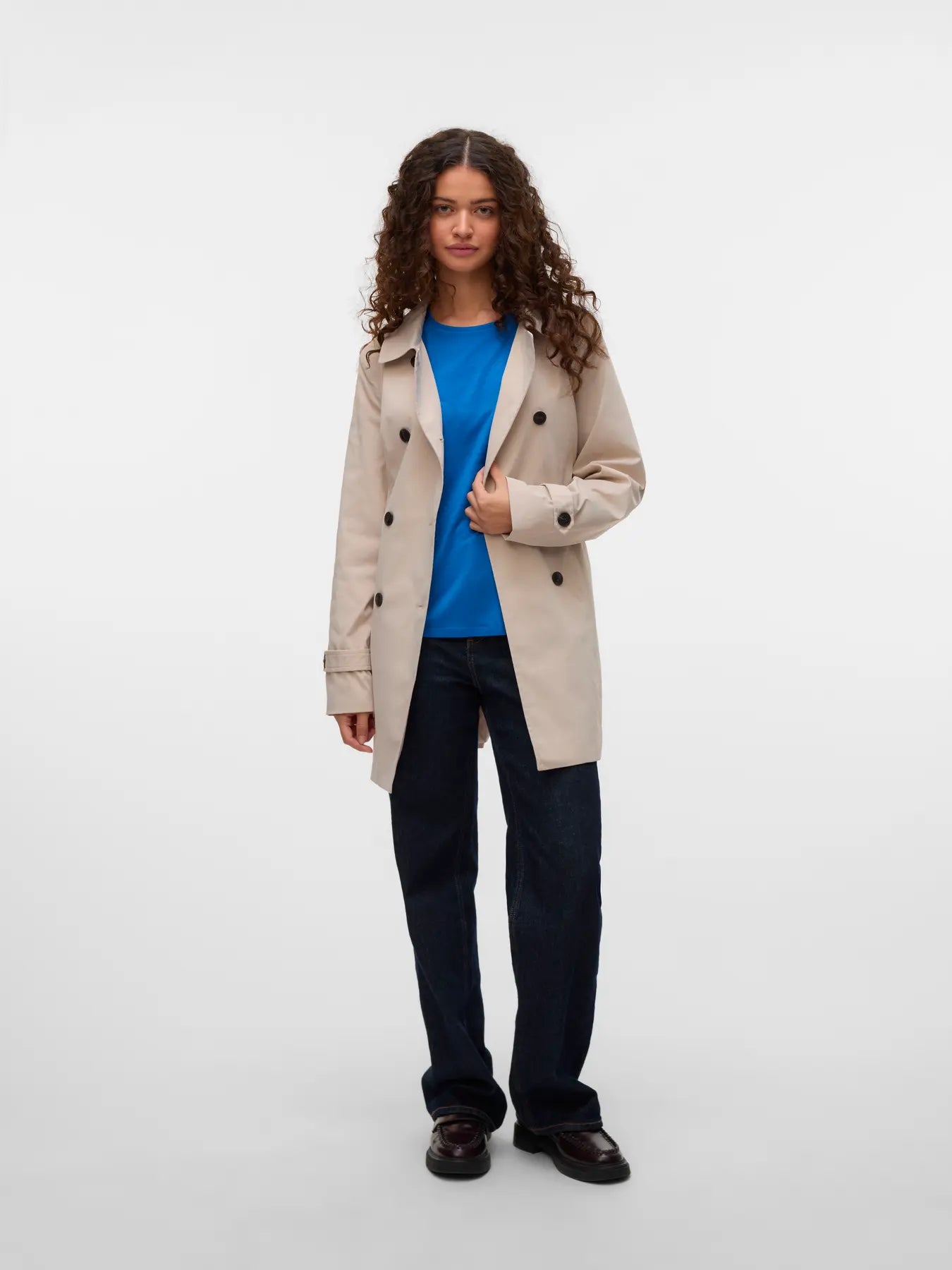 Vero Moda donna Trench Chelsea Oliva Coat 10329343 noos