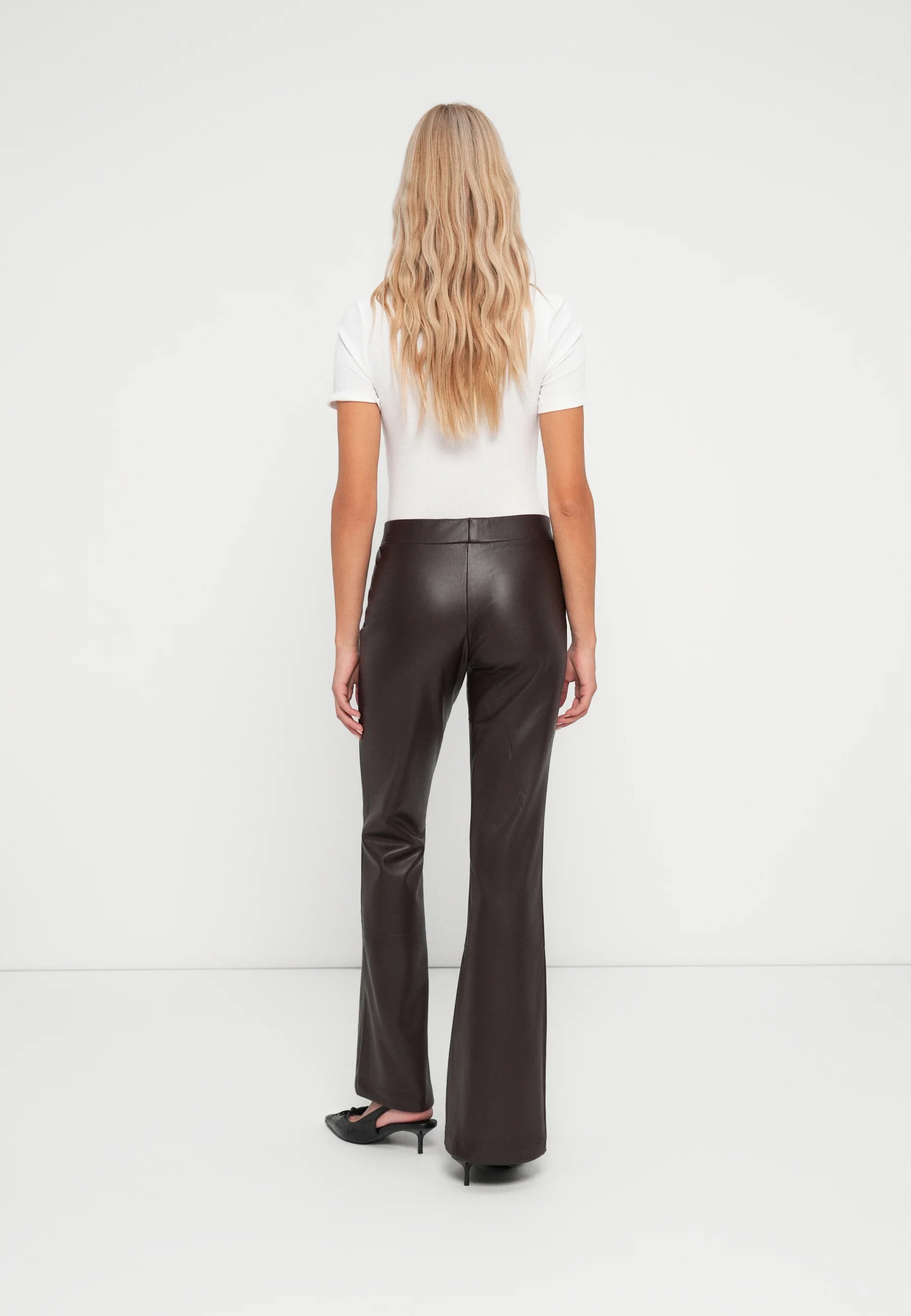 Only donna pantalone Paige Faux 15357670 BlackCoffe