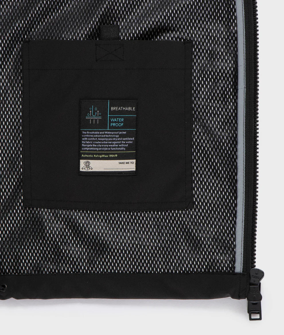 Refrigiwear uomo giubbino CREEK RM0G13008XT379 NERO