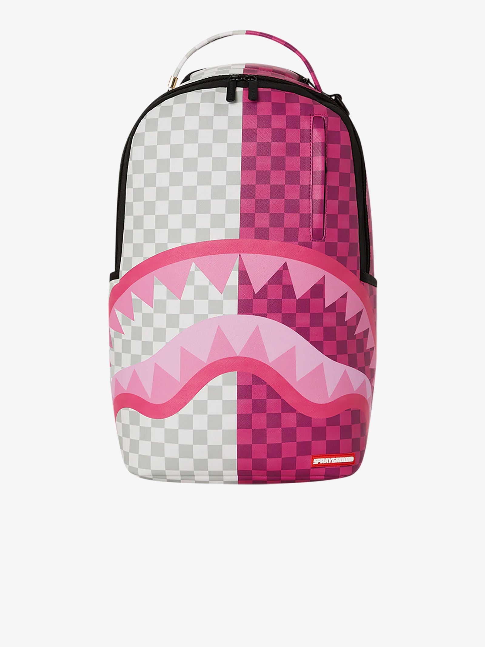 Sprayground Zaino pink & cream check 910B6435NSZ