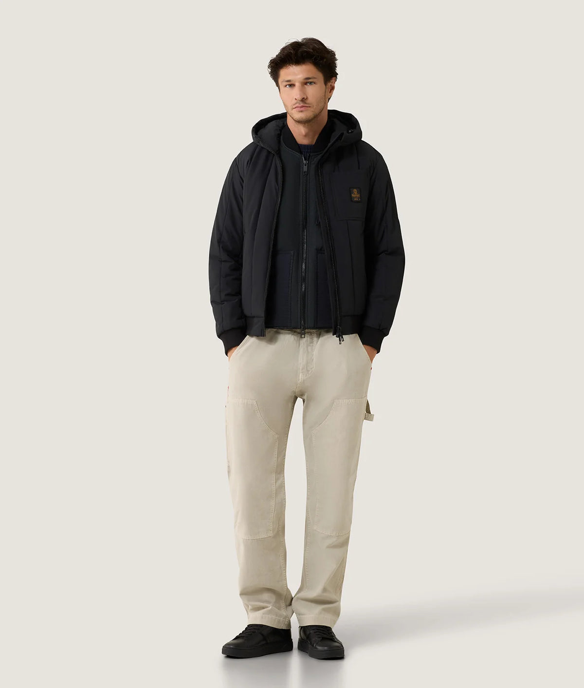 Refrigiwear giubbino BLUNT RM0G81800PL NERO