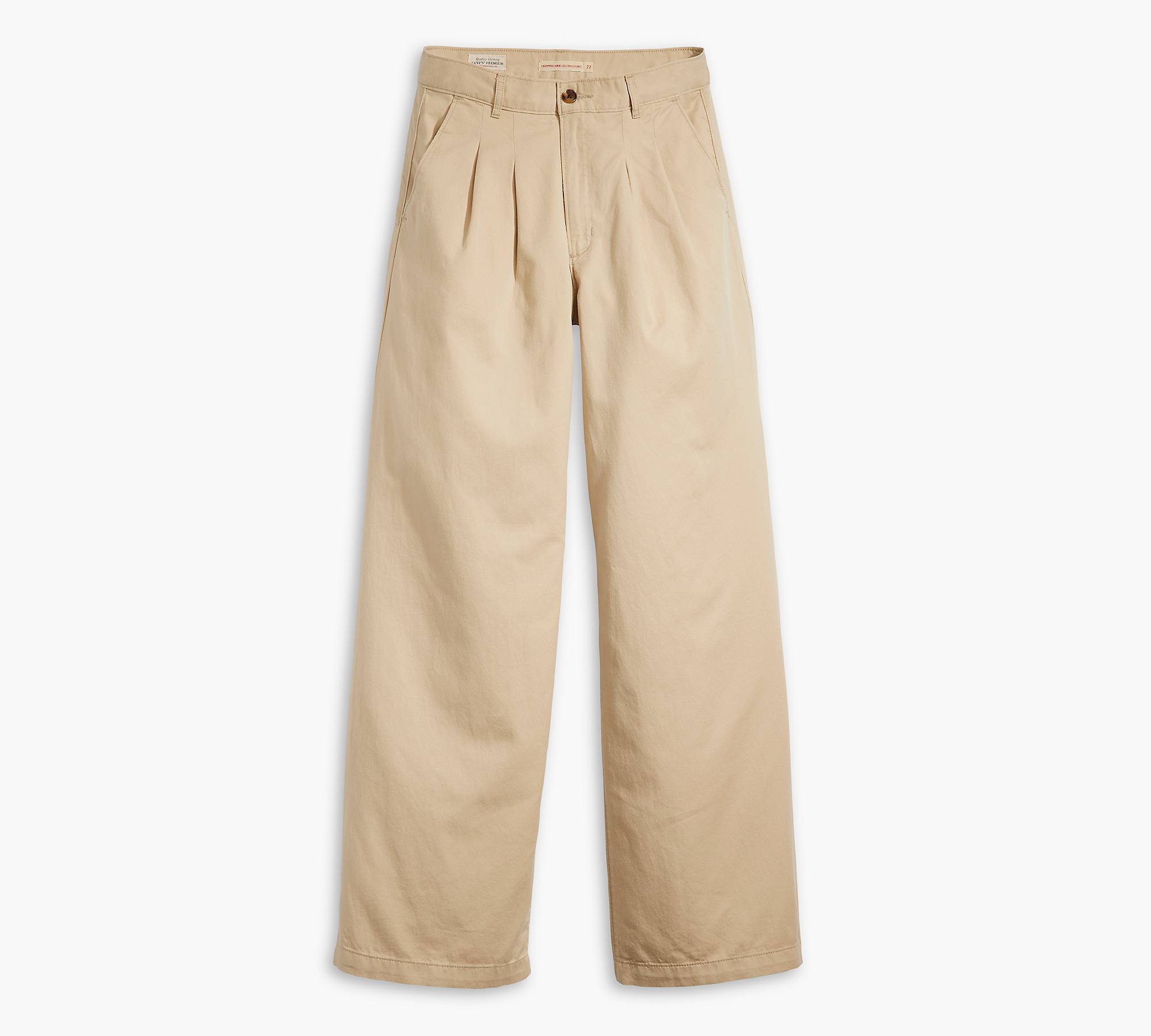 Levi's donna pantalone Pleated Wideleg A7535-0002