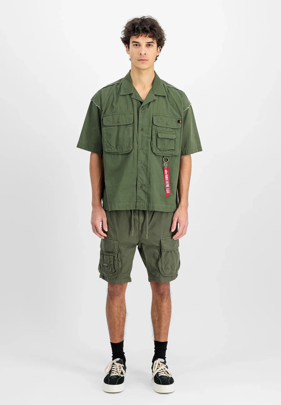 Alpha Industries uomo camicia Aloha Safari X156138 13