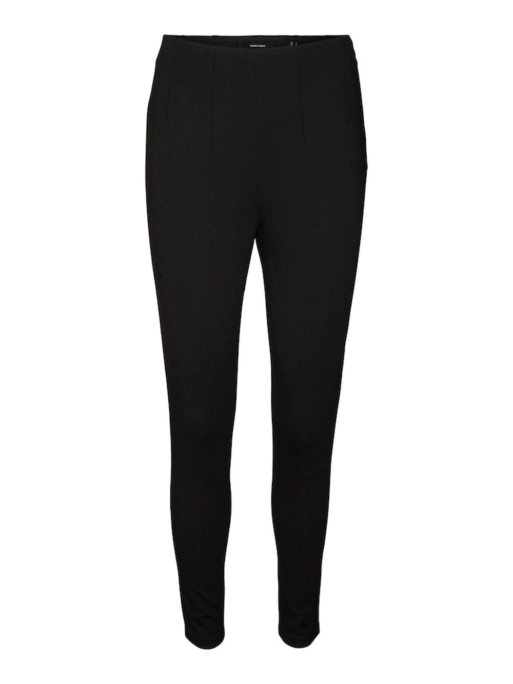 vero moda donna pantalone augusta hr slim black