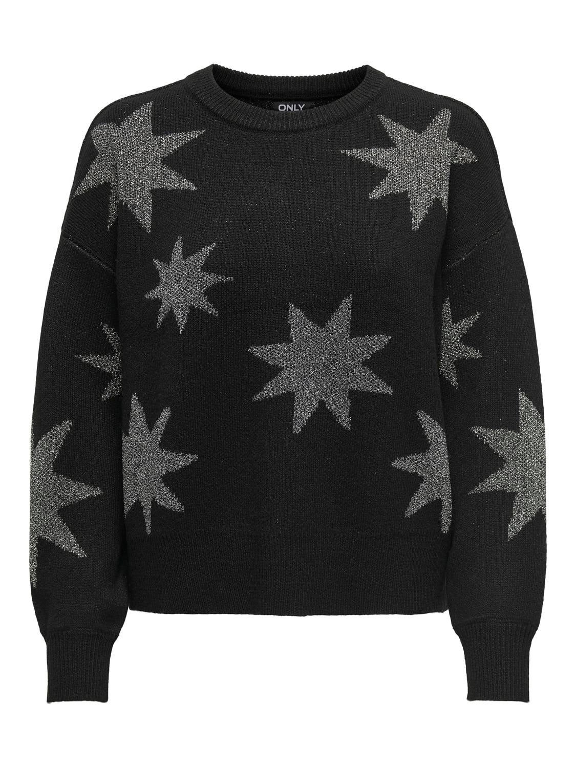 only donna maglia Rosie Glitter 15328250 black silve
