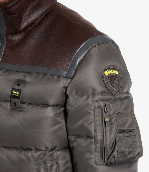 Blauer uomo giubbino Organ 25WBLUC02028-007280