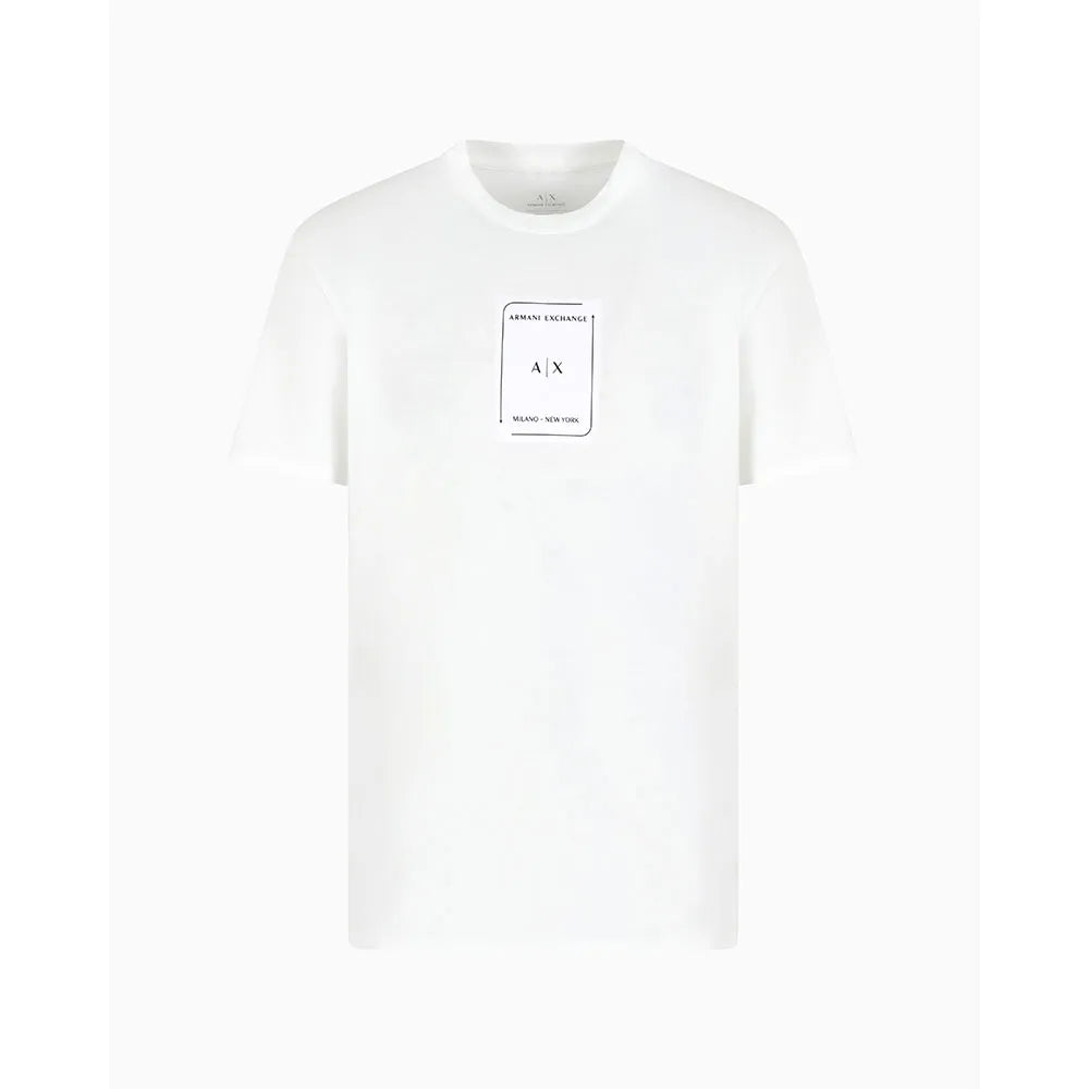 Armani Exchange uomo t-shirt XM000570AF10356 U009 Bianco
