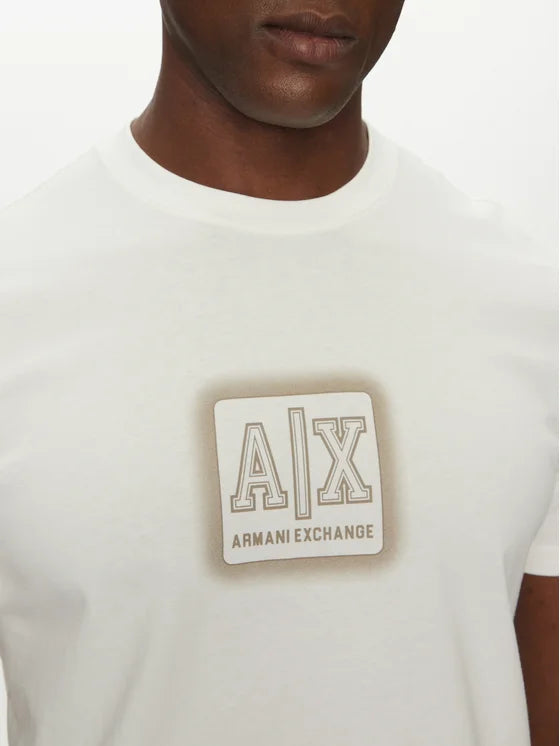 Armani Exchange uomo t-shirt XM000545AF1036 1U009 Bianco