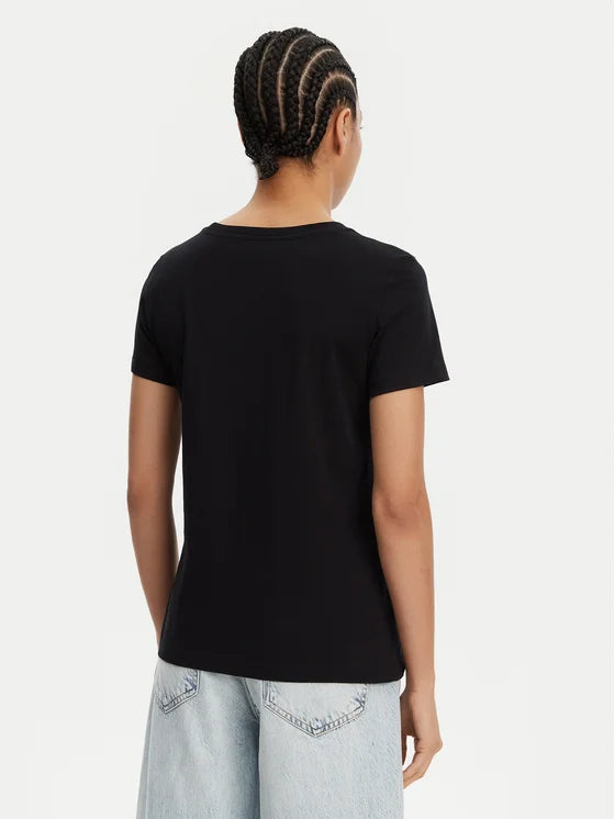 Armani Exchange donna t-shirt XW000387AF10354 UC001 nero