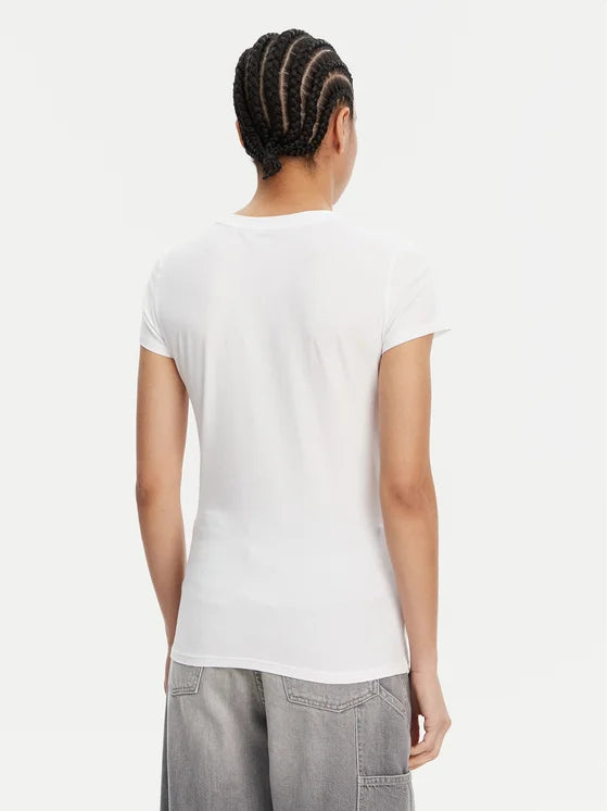 Armani Exchange donna t-shirt XW000511AF11929 U0002 Bianco