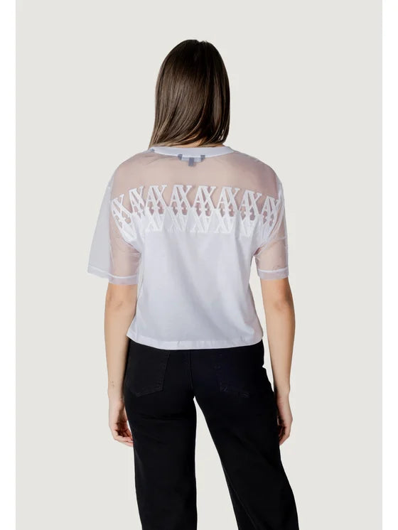 Armani Exchange donna t-shirt XW000516AF10359 U0002 Bianco
