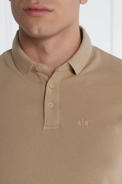 Armani Exchange uomo polo 3DZFAB ZJXUZ 1794 colore Beige
