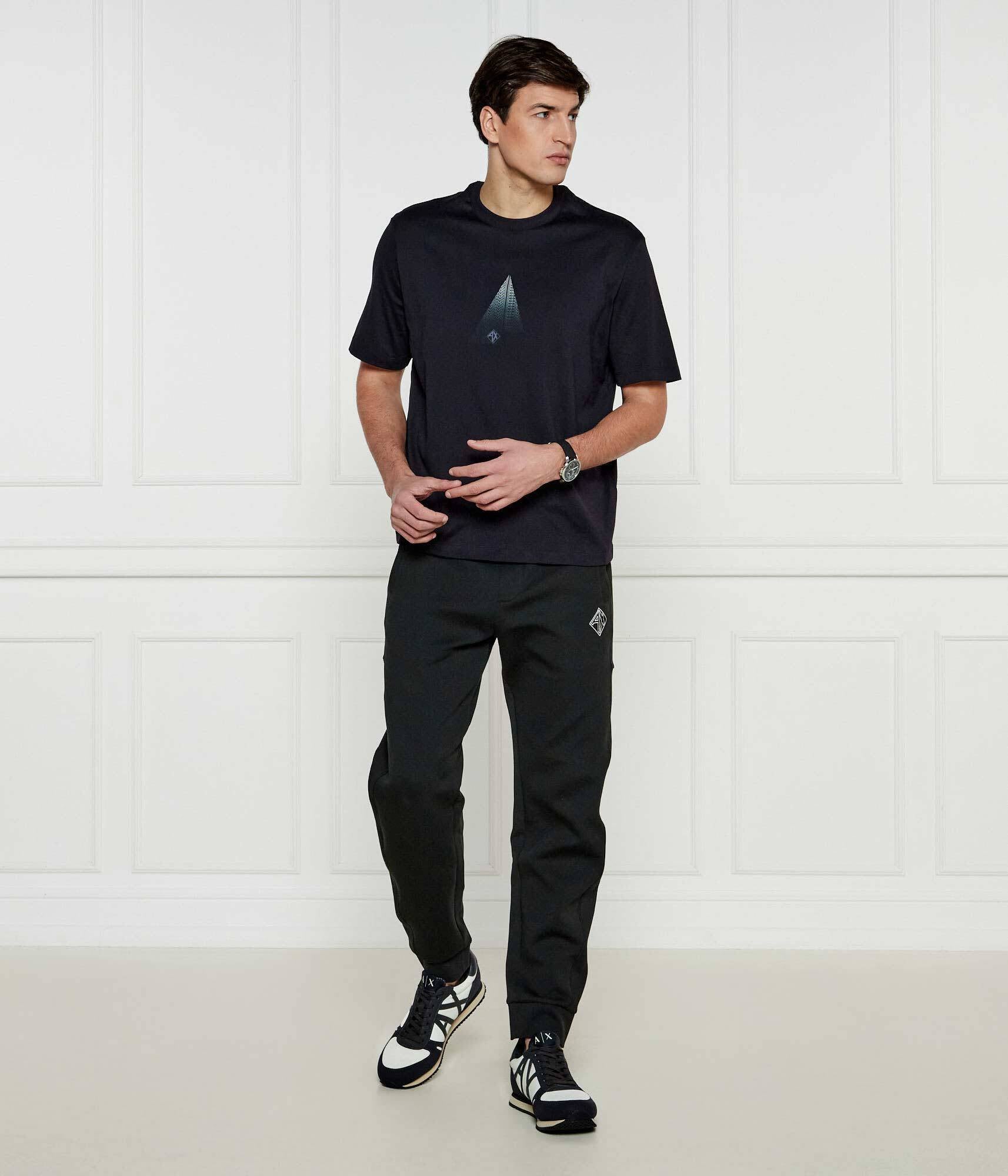 Armani Exchange uomo t-shirt XM000270AF12112UB101 Navy