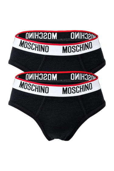 moschino uomo slip 242V11392-4300 1555 Nero