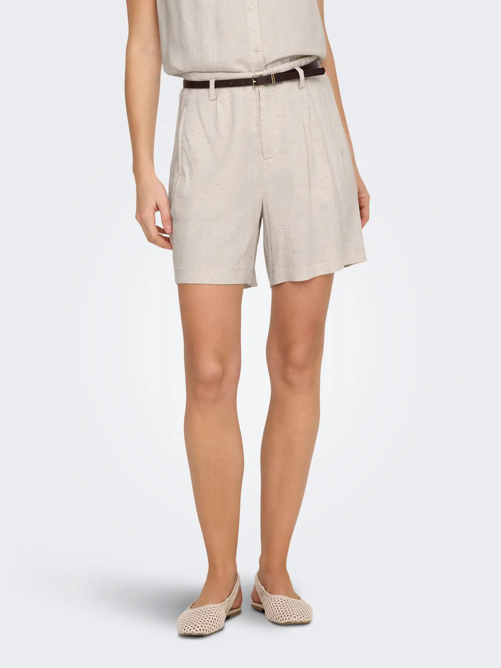 Only donna short SIESTA BELT LIN 15367413 NOOS