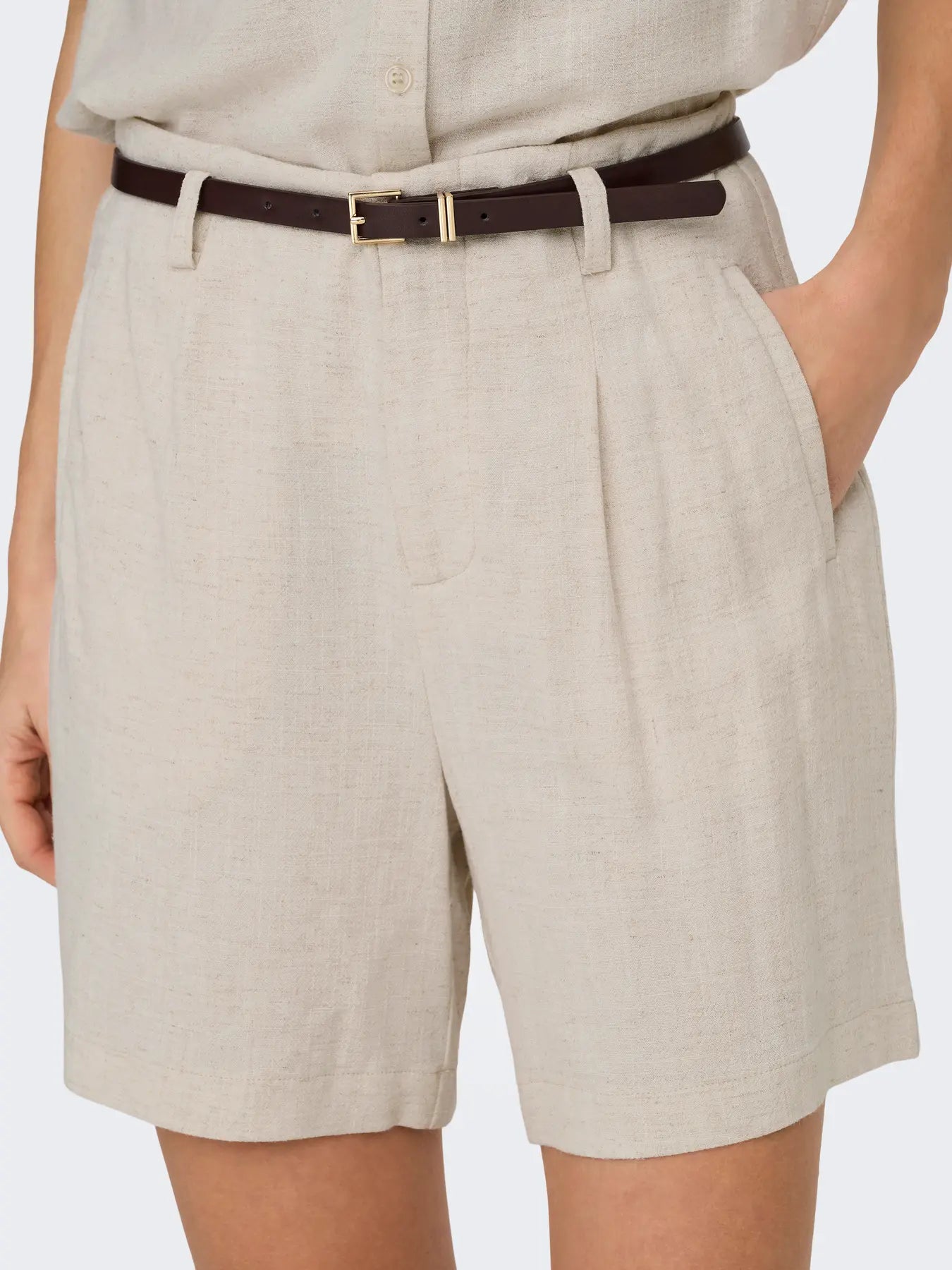 Only donna short SIESTA BELT LIN 15367413 NOOS
