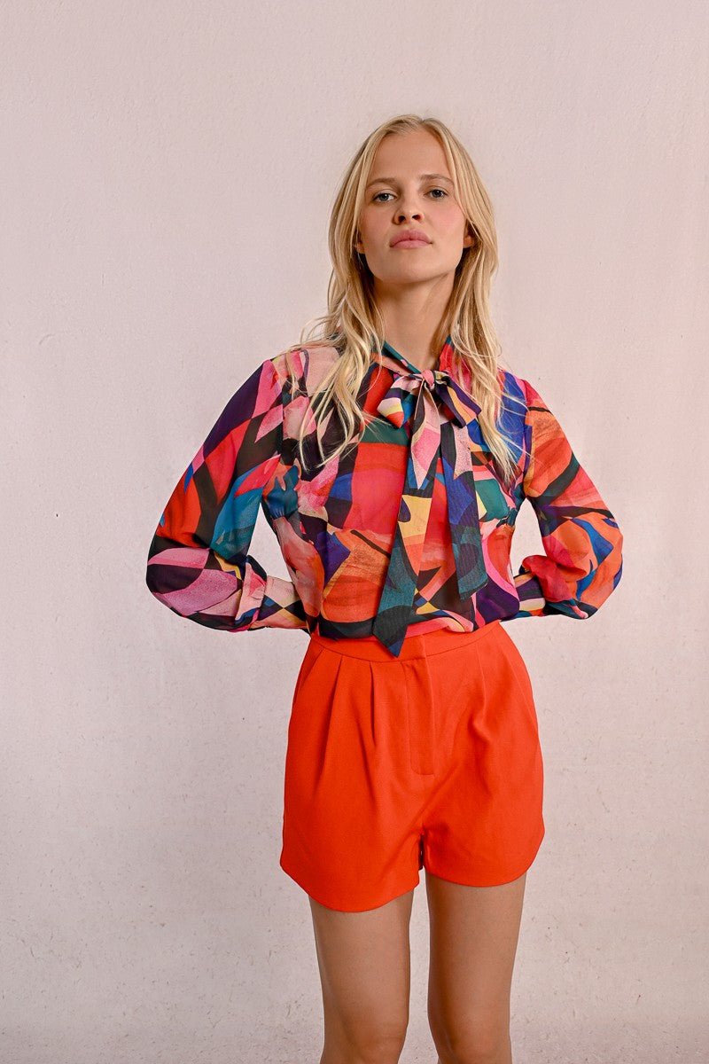 Molly Bracken donna blouse P1776ADP