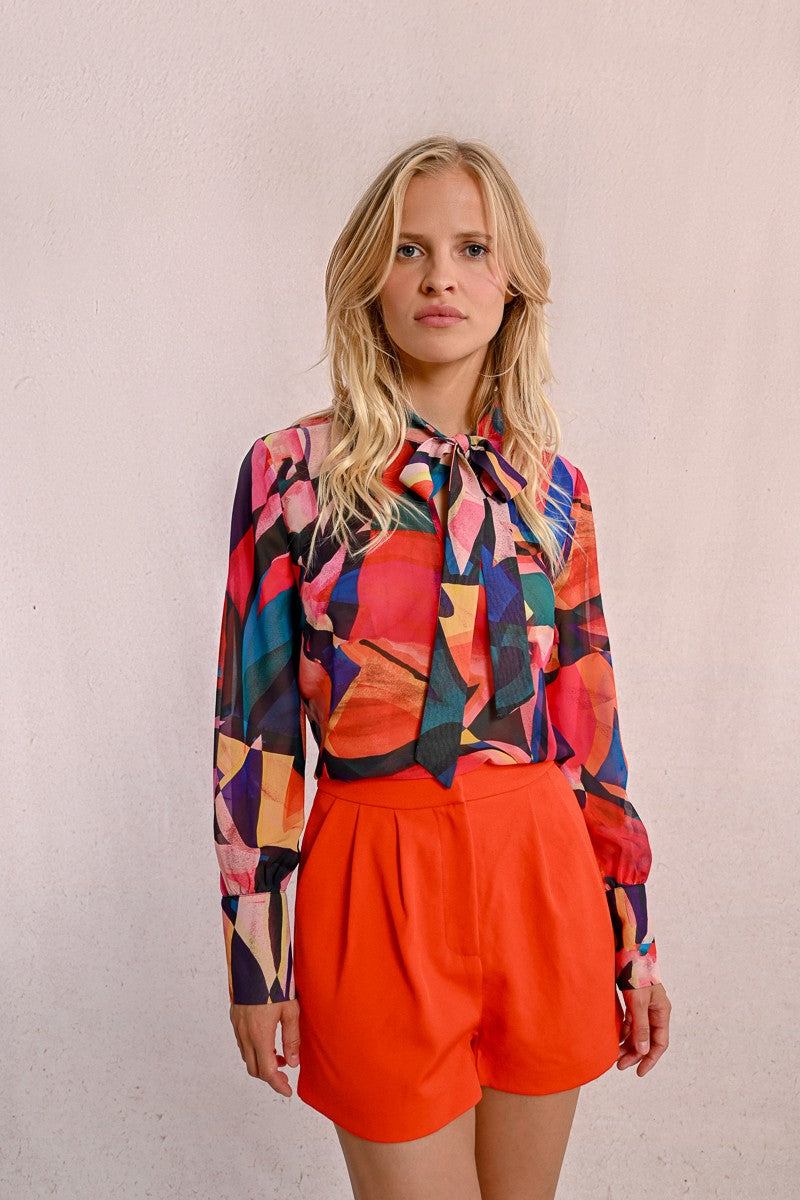 Molly Bracken donna blouse P1776ADP