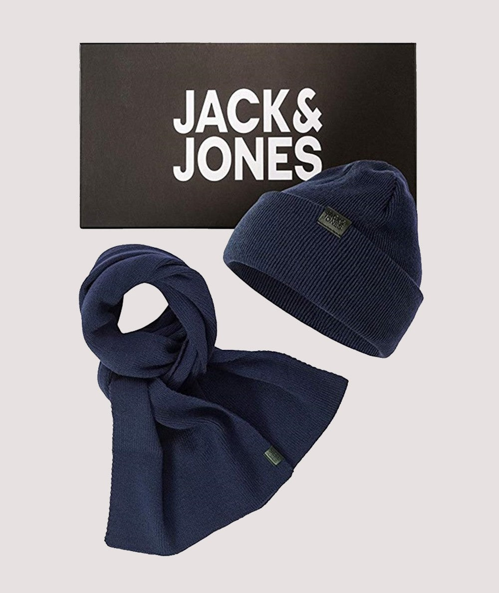 Jack & jones uomo sciarpa jolly giftbox 12163827