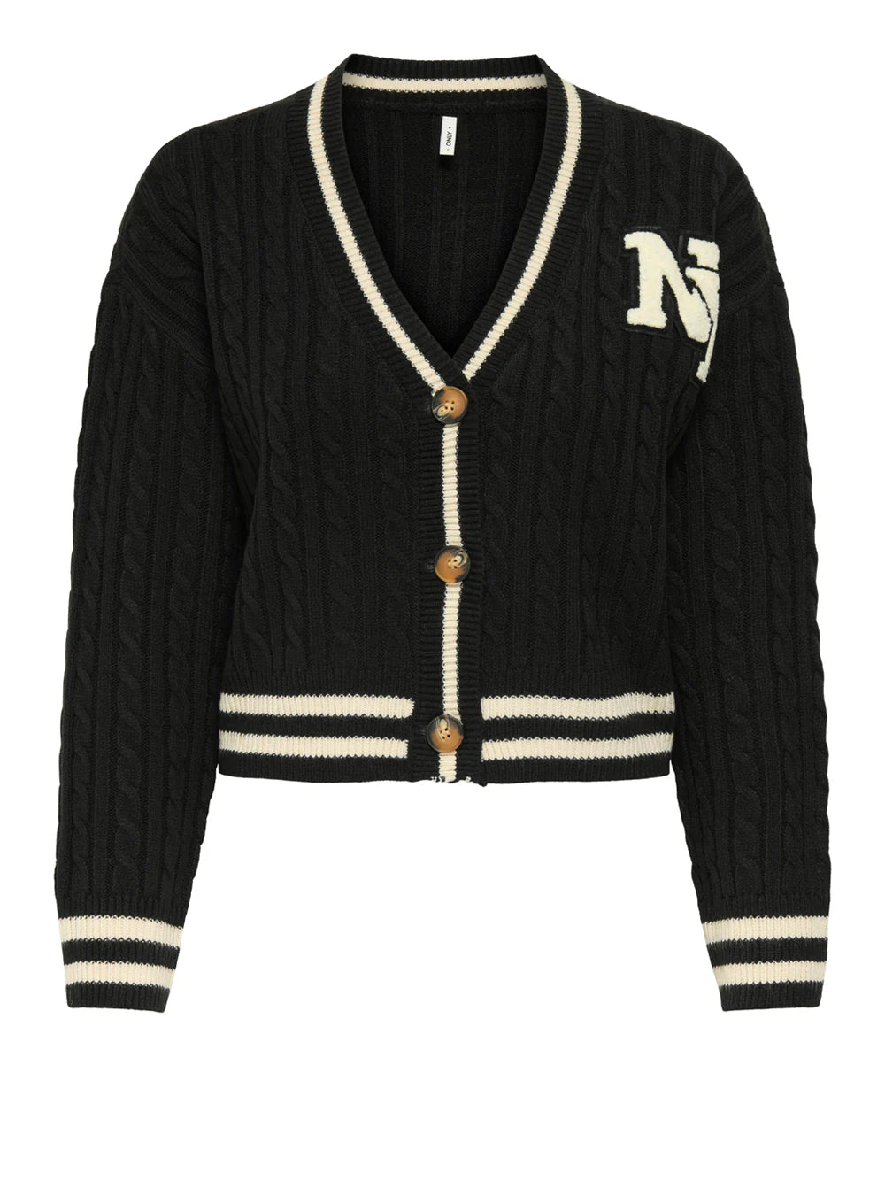 Only donna cardigan Thale  15352210 Black
