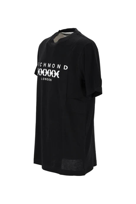 Richmond uomo t-shirt Zermik UMP25004TS White/Black