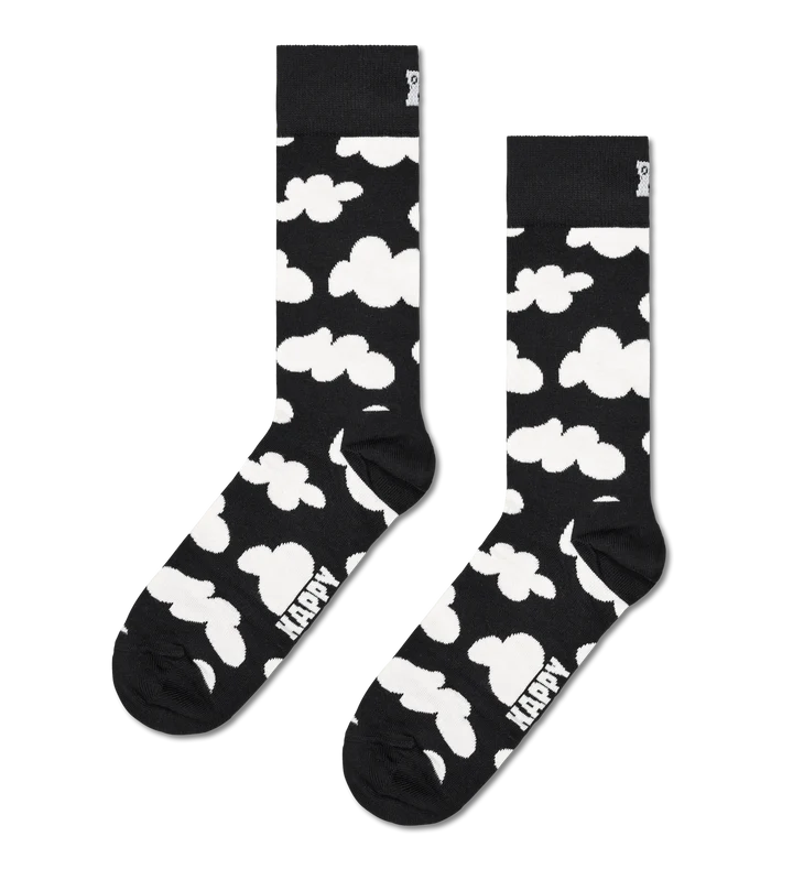 Happy Socks calzini 3-Pack Balck And White Gift Set