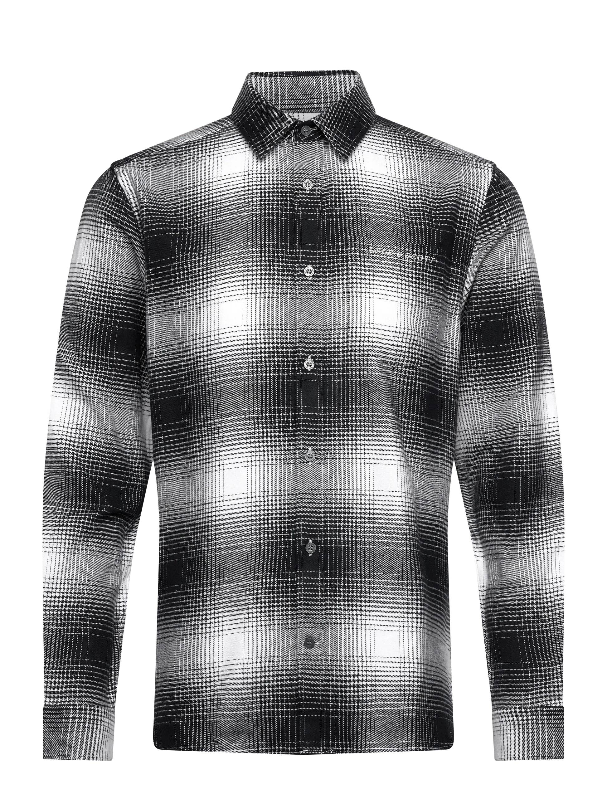 Lyle & Scott uomo camicia Ombre Check LW2312V X964