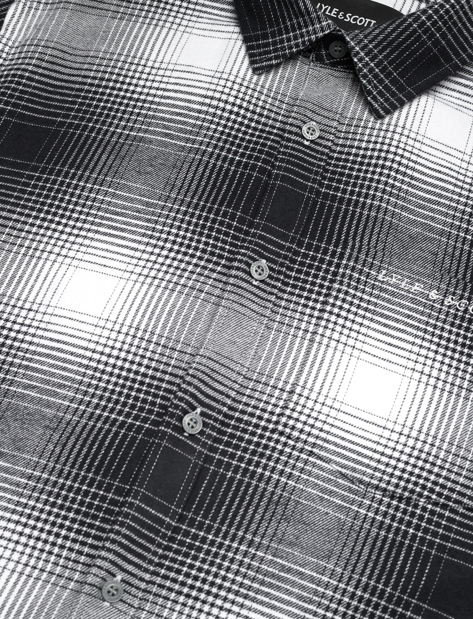 Lyle & Scott uomo camicia Ombre Check LW2312V X964
