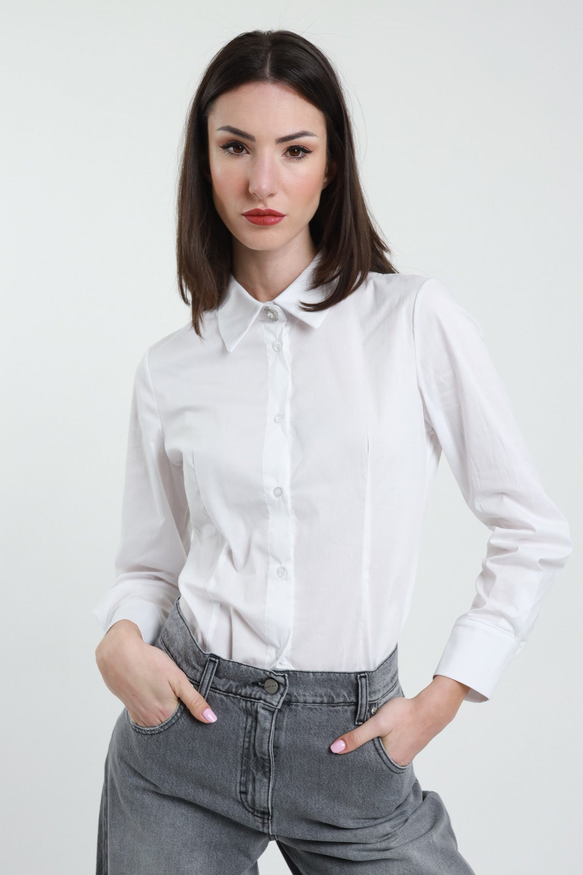 Susy Mix donna camicia 74825 bianco