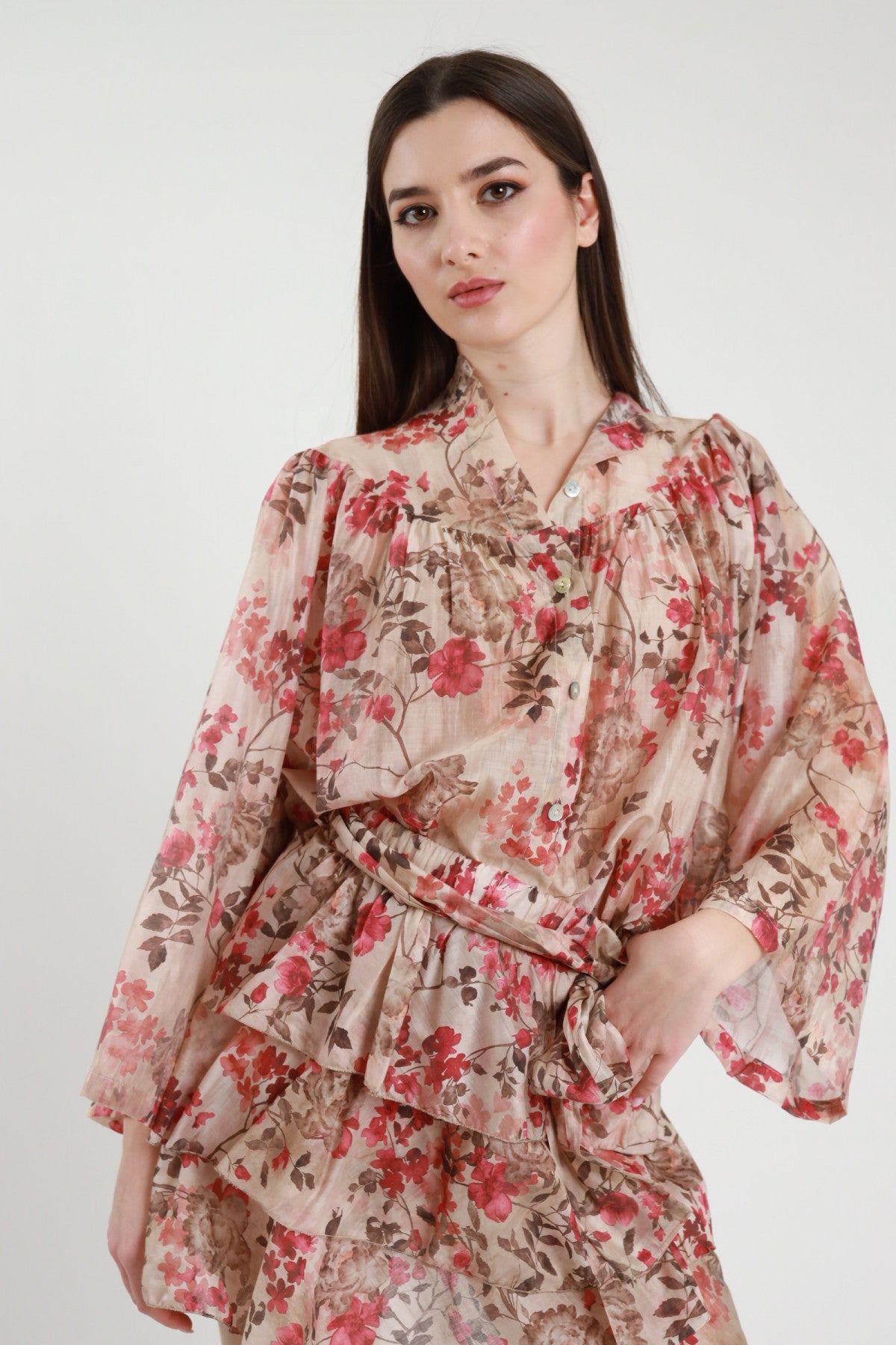 Susy Mix donna camicia 26574 ROSSO