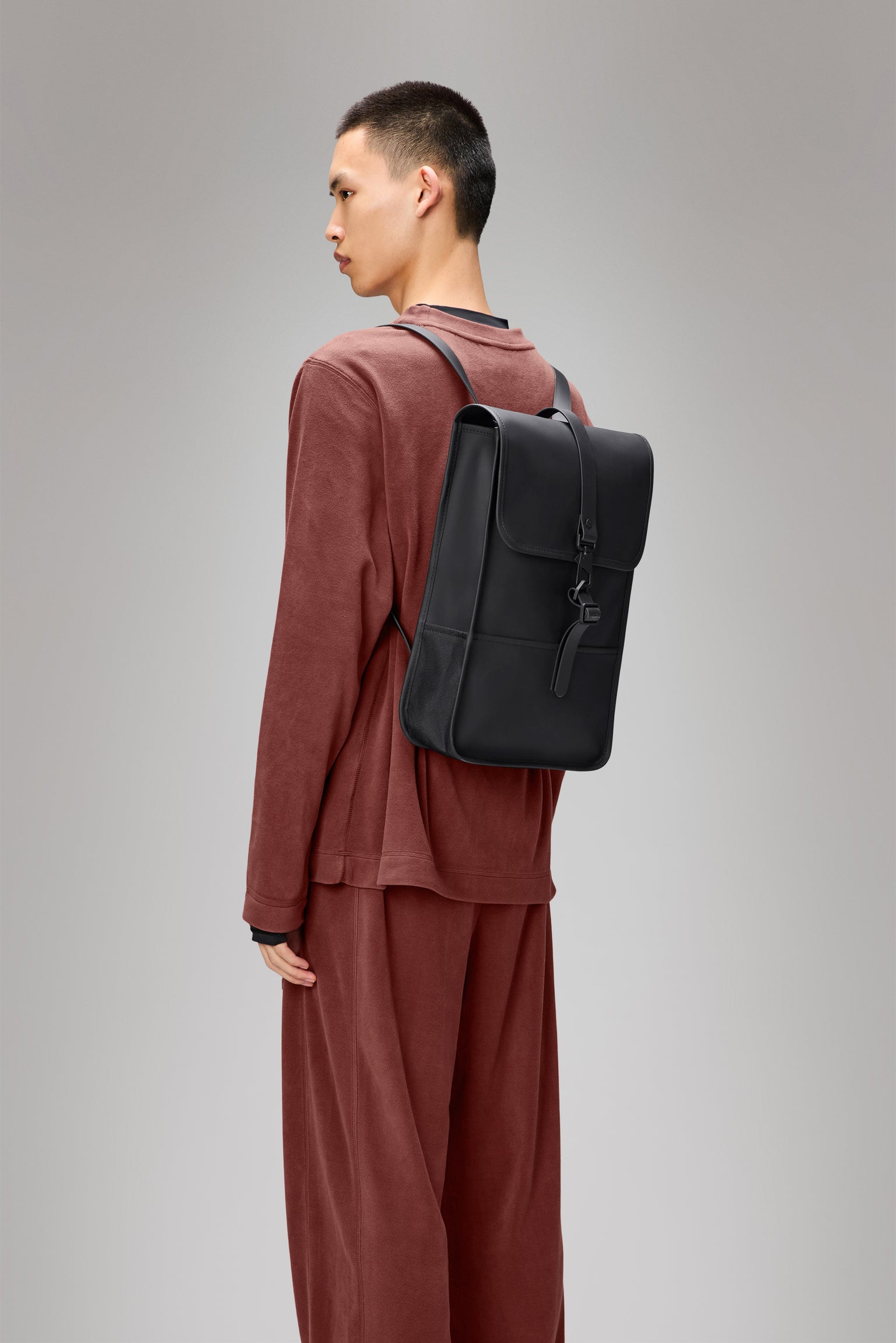 Rains uomo zaino backpack mini RA13020 I25 Black