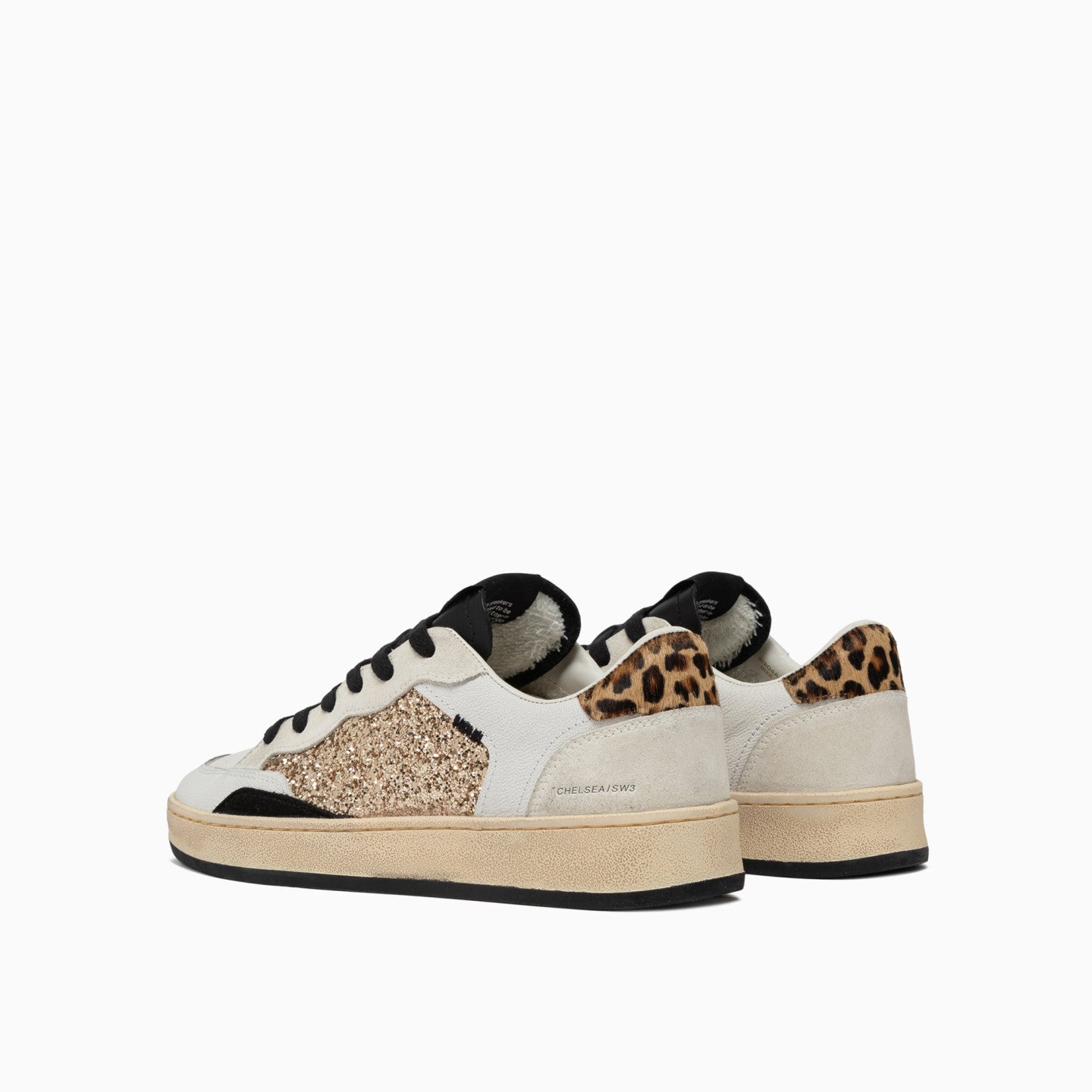 Crime Donna Scarpa Chelsea gold Animalier 21204AA7B