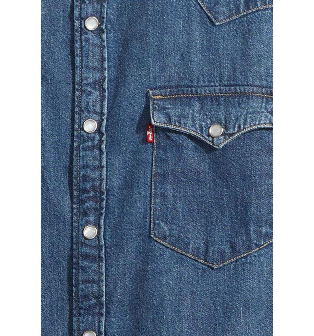 Levi's uomo camicia Barstow Western 85744-0041