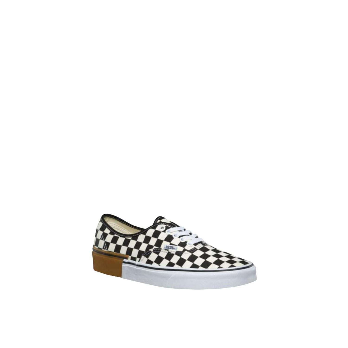 VANS UNISEX SCARPE AUTHENTIC Gum Block Checkerboard Black 38EMU58