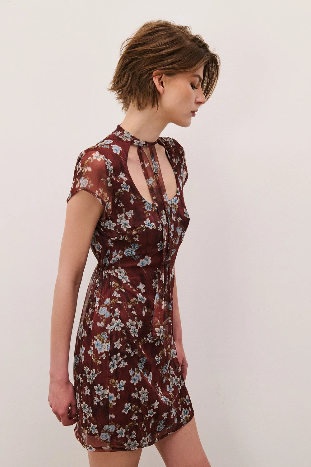 Two Way donna abito PROVENZALE MOKA SP1059