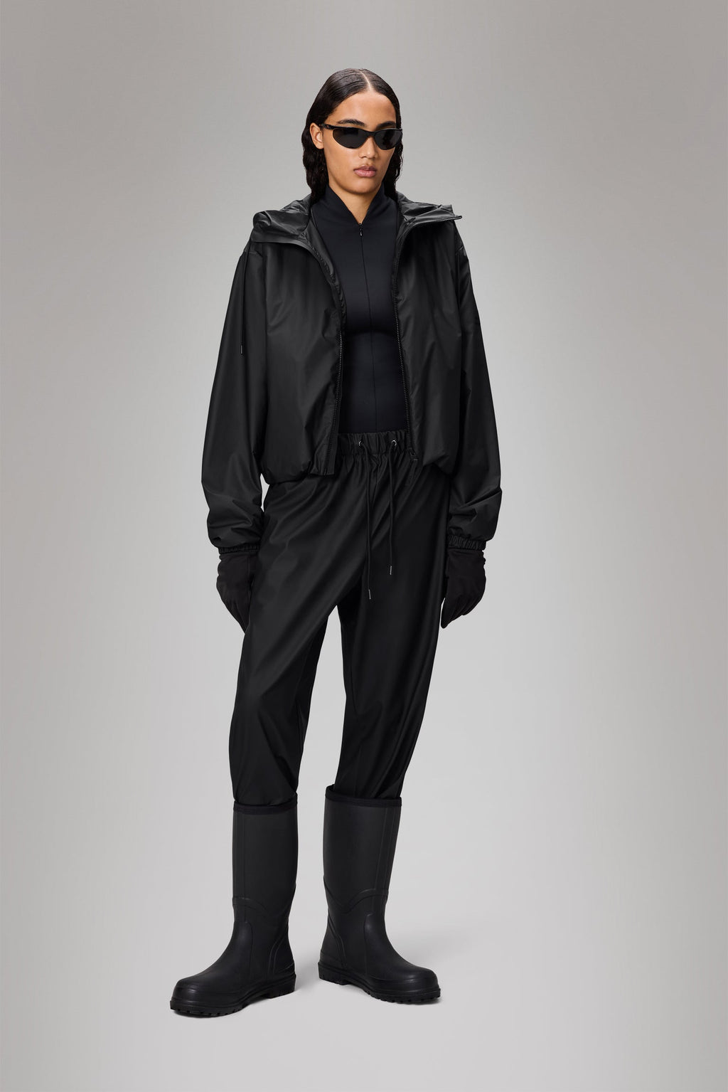 Rains donna giubbino lohja jacket  RA15770 I25 Black