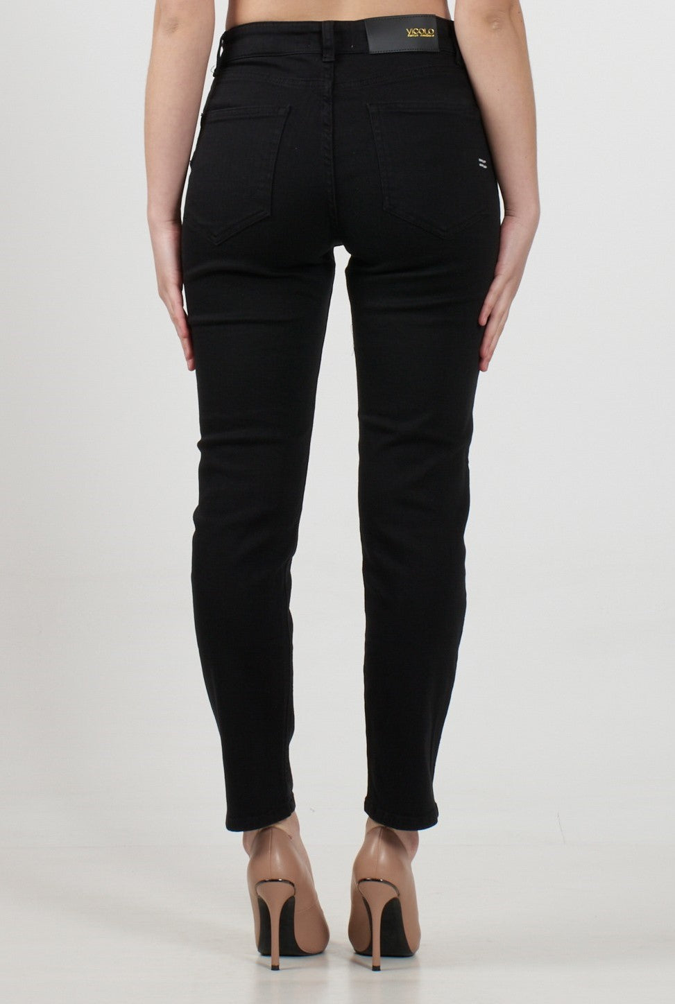 Vicolo donna jeans DB5105 colore Nero