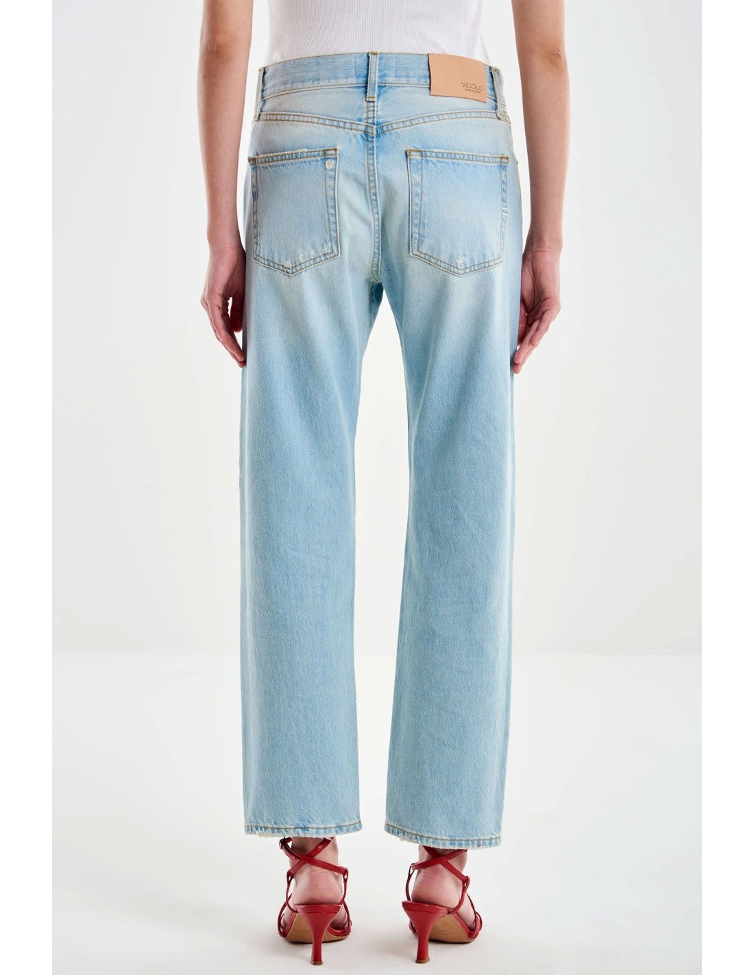 Vicolo donna jeans DD5095 Denim Blu