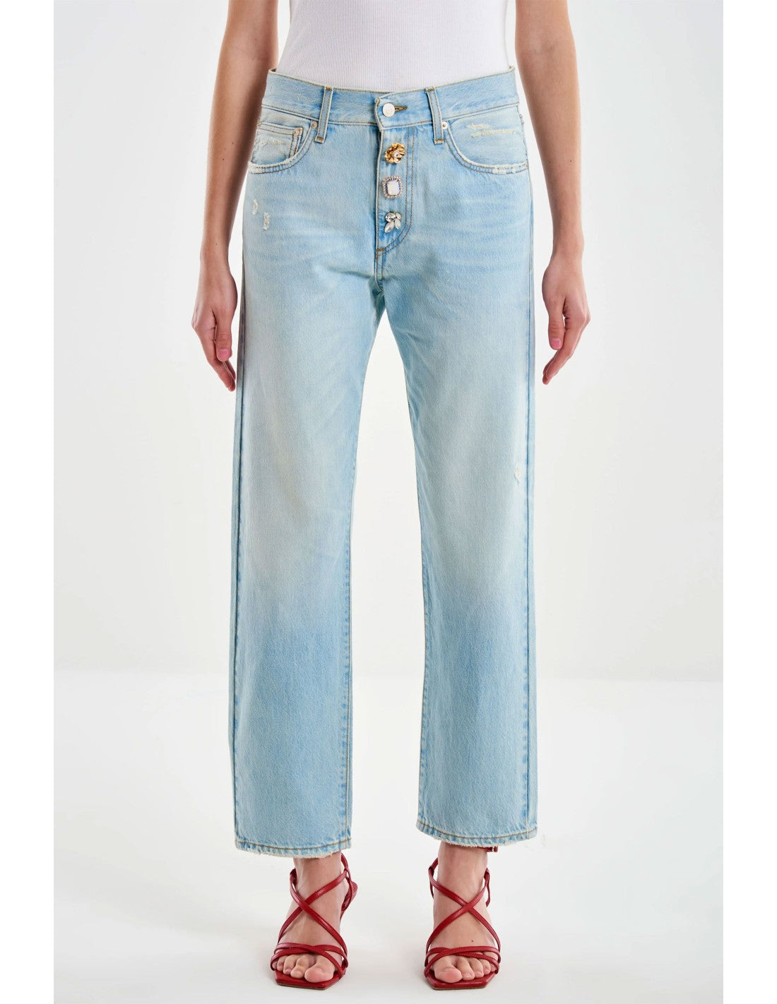Vicolo donna jeans DD5095 Denim Blu