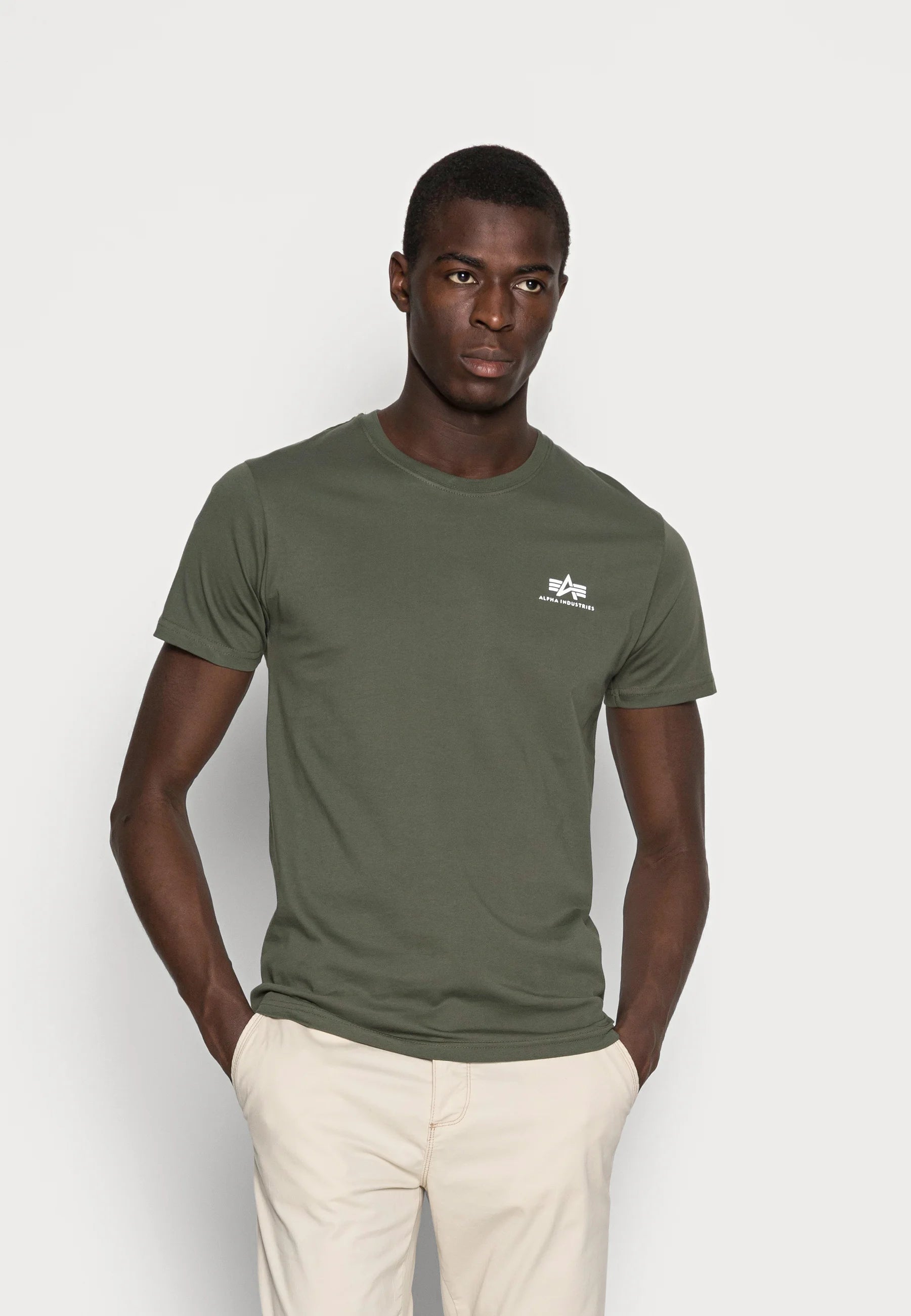 Alpha Industries uomo t-shirt Basic T smal X188505142