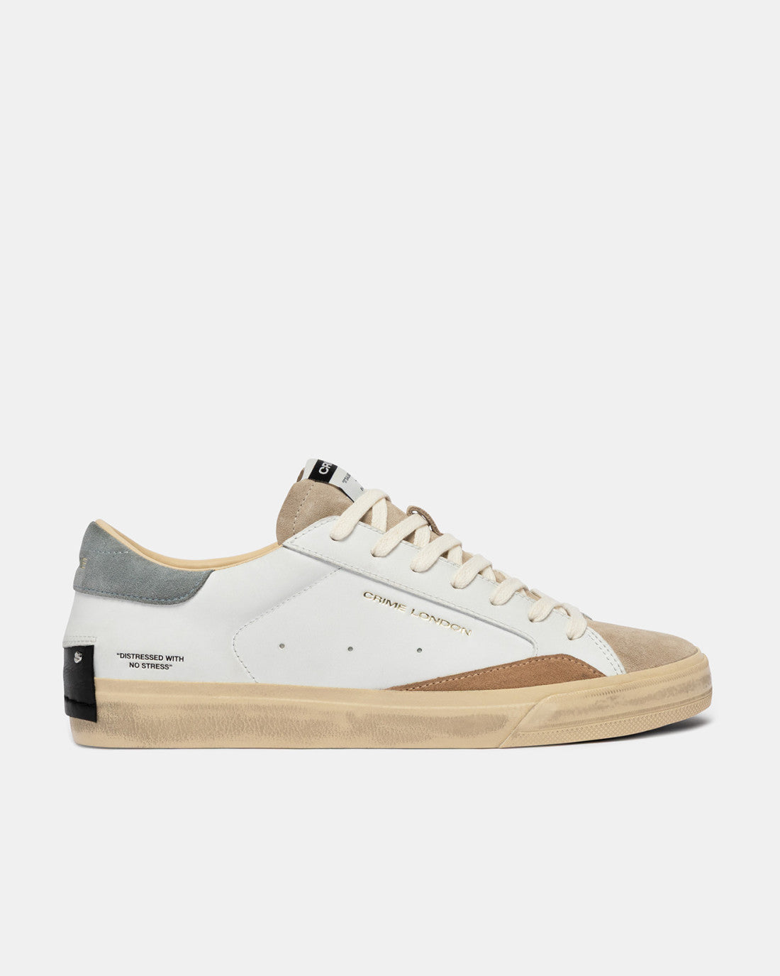 Crime uomo scarpa DISTRESSED LO 19050PP8B