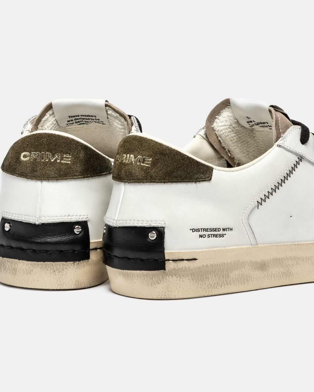 Crime uomo scarpa Distressed 11003AA8B