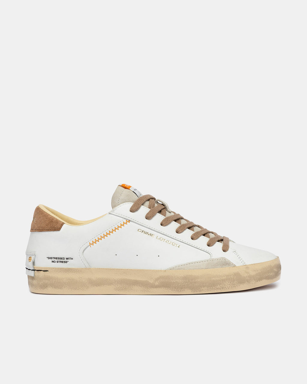 Crime uomo scarpa DISTRESSED LO 19002PP8B