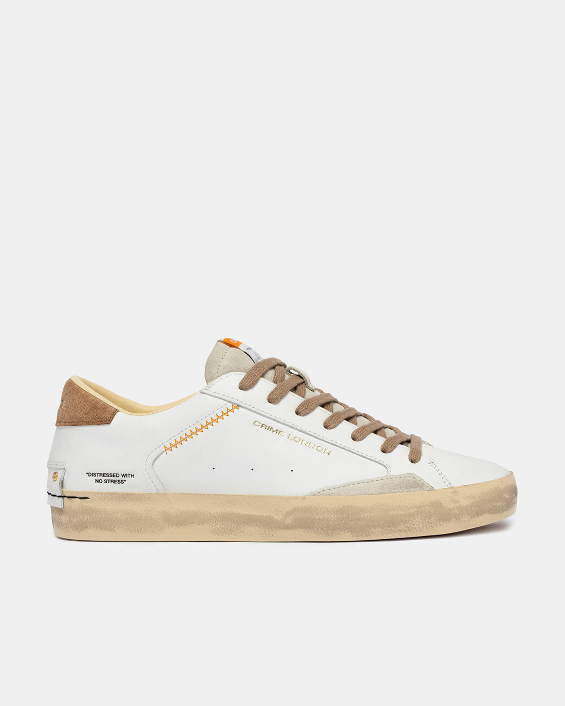 Crime uomo scarpa DISTRESSED LO 19002PP8B