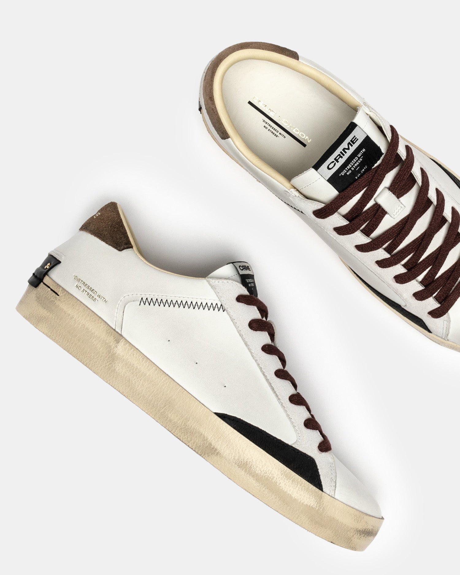 Crime uomo scarpa Distressed 11001AA8B