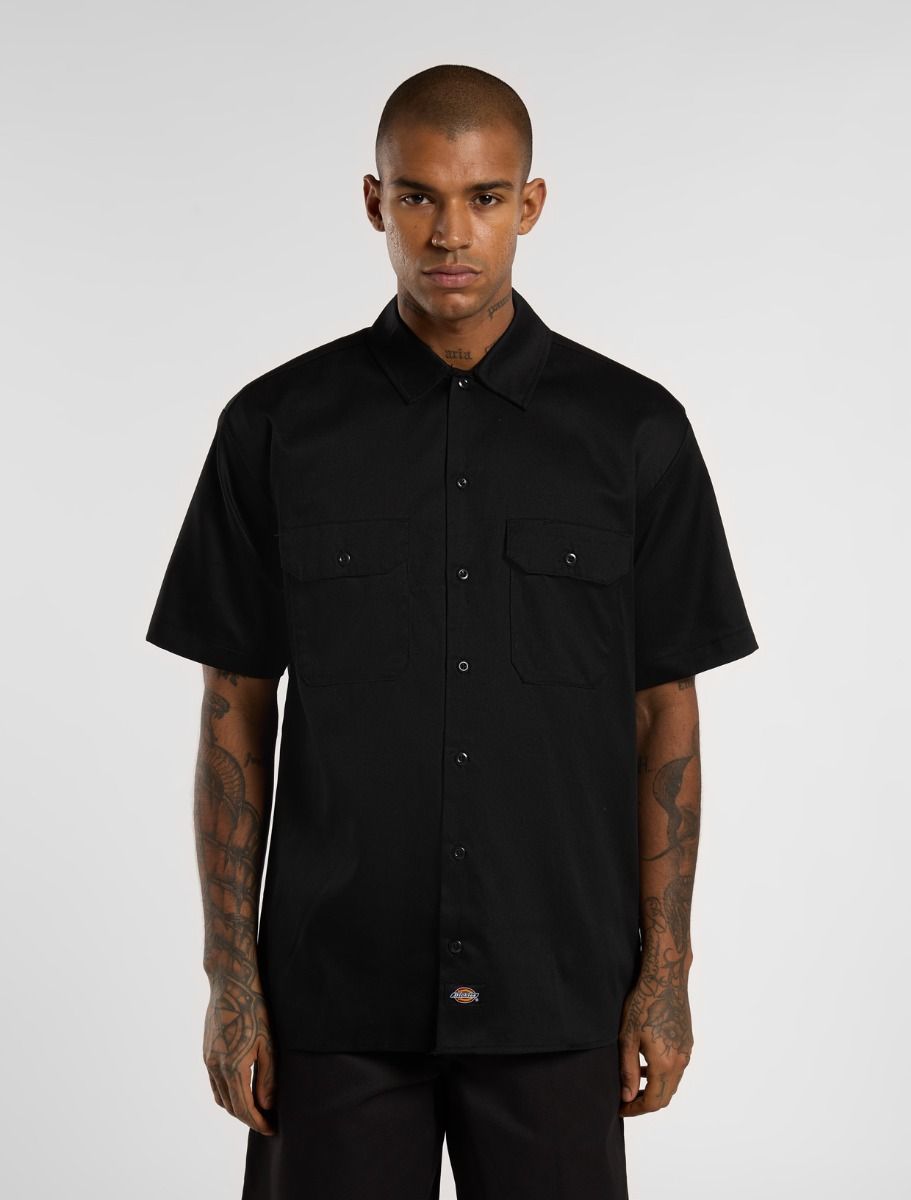 Dickies uomo camicia Work DK0A4XK7BLK1