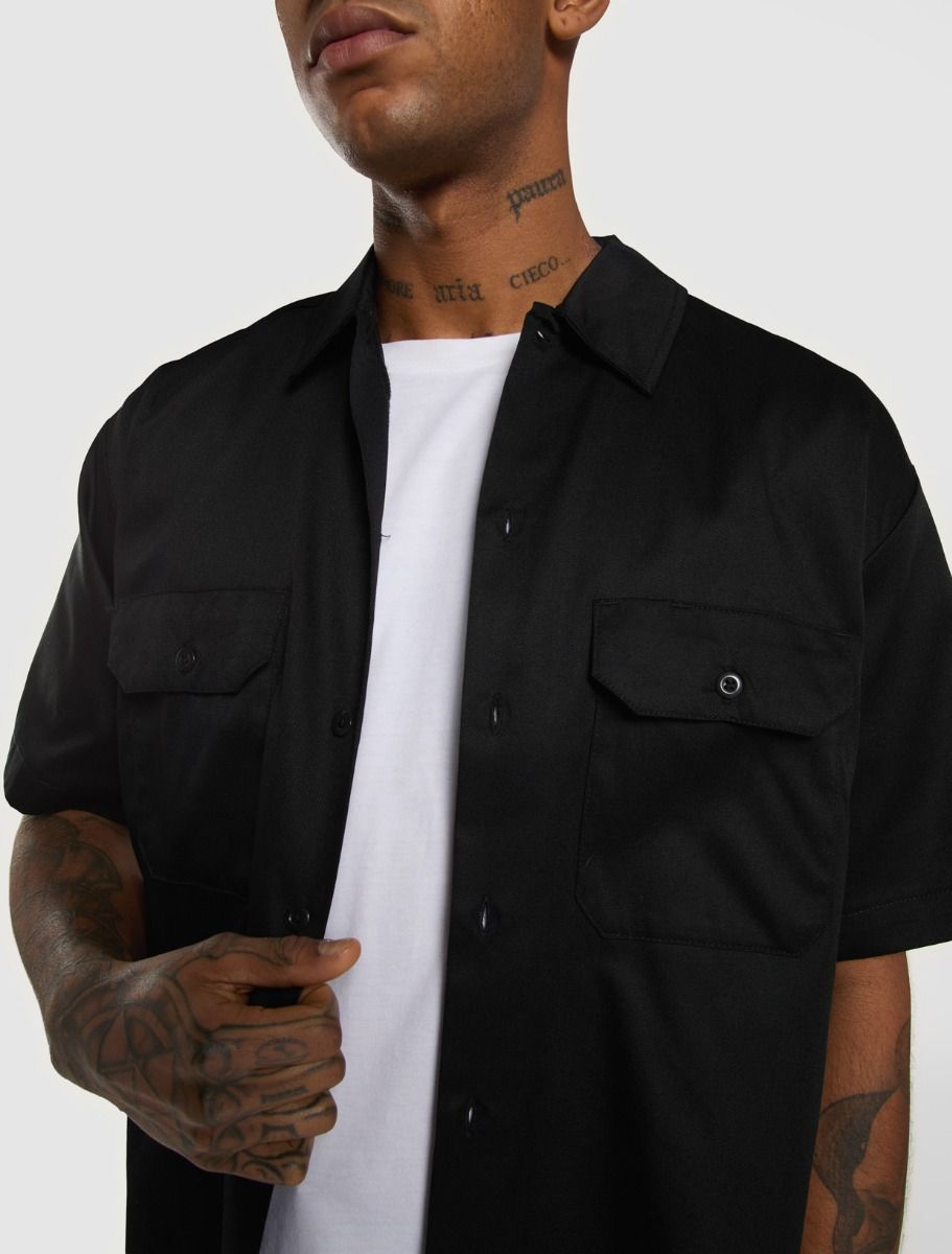 Dickies uomo camicia Work DK0A4XK7BLK1