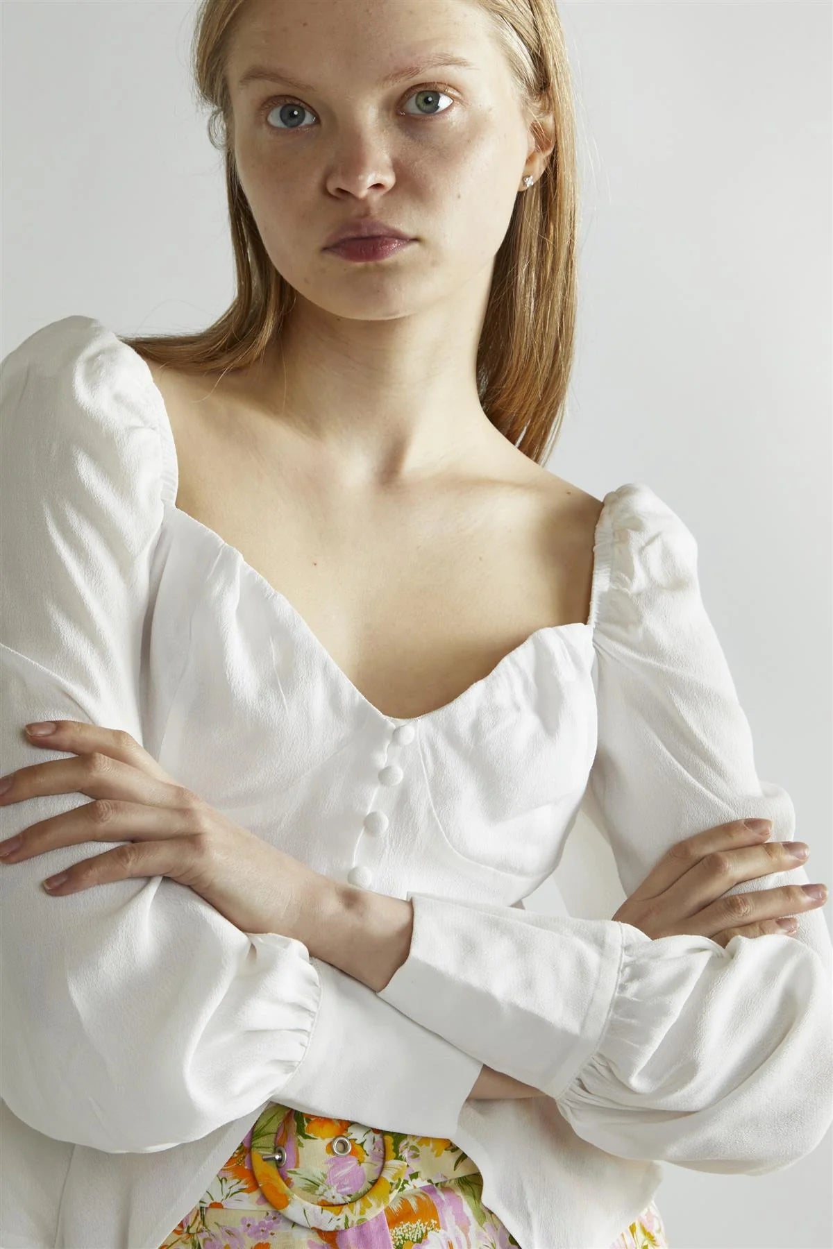 Glamorous donna top AN5048 off white